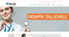 Desktop Screenshot of ensalud.net